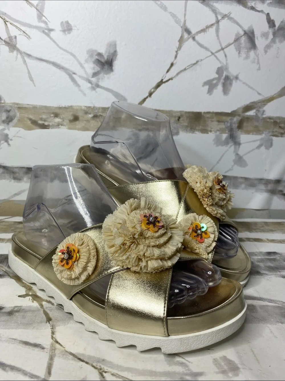 Nine West Feel The Luv Slide Sandals